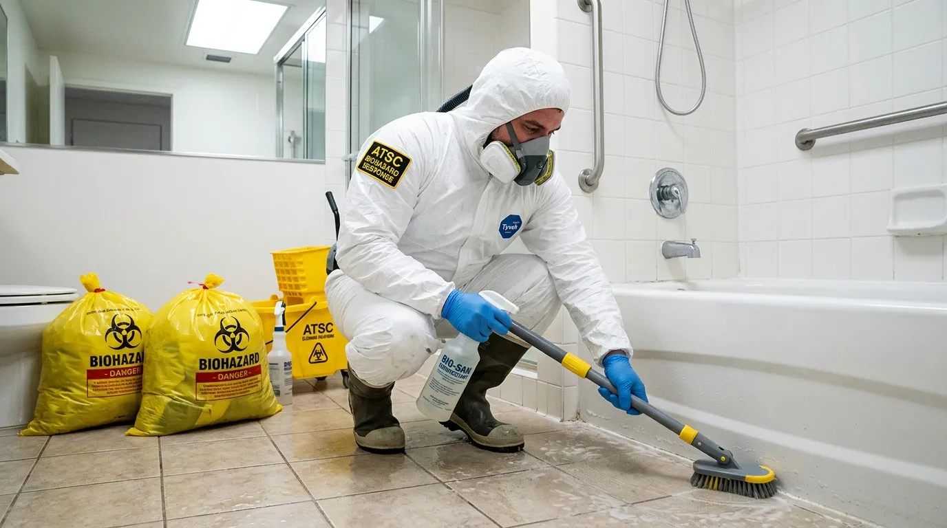 Decontamination equipment deployed for Blood Cleanup in Broomfield